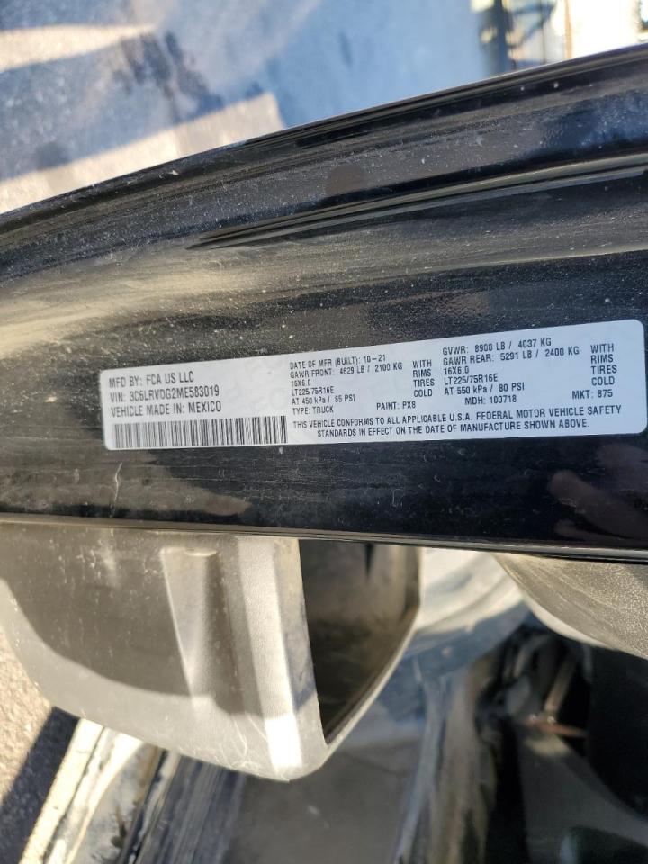 RAM PROMASTER 2500 HIGH