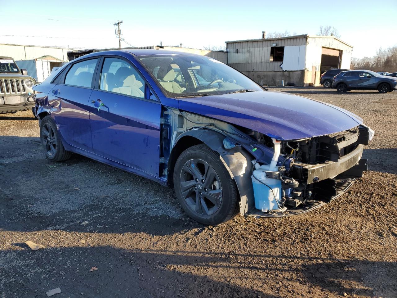 Lot #3317702118 2023 HYUNDAI ELANTRA SE