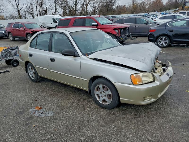 2002 HYUNDAI ACCENT GL #3309499583