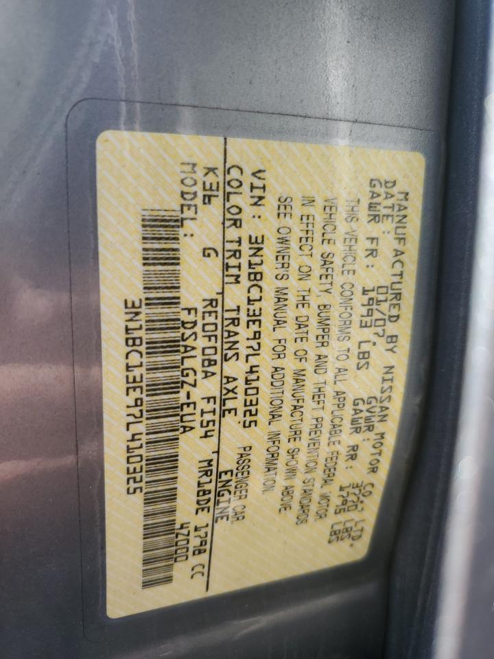 Lot #3291410139 2007 NISSAN VERSA