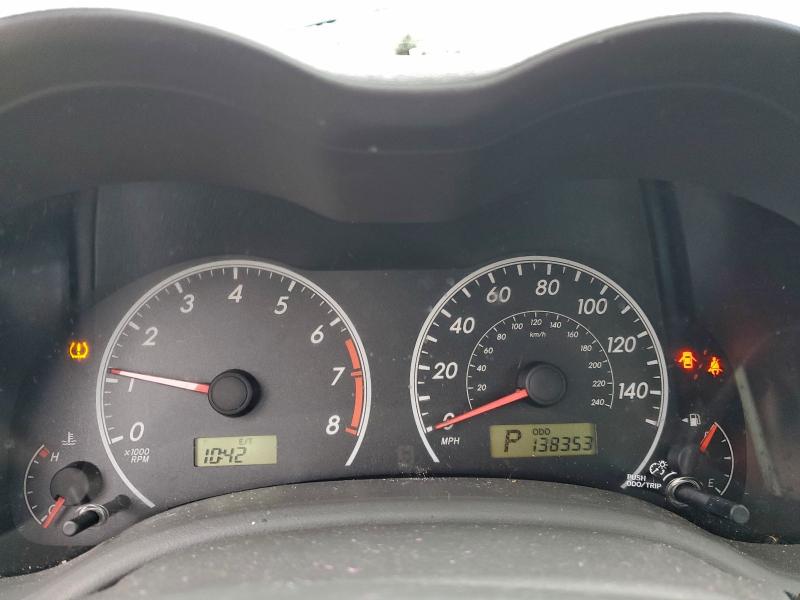 2010 TOYOTA COROLLA BA #3303726438