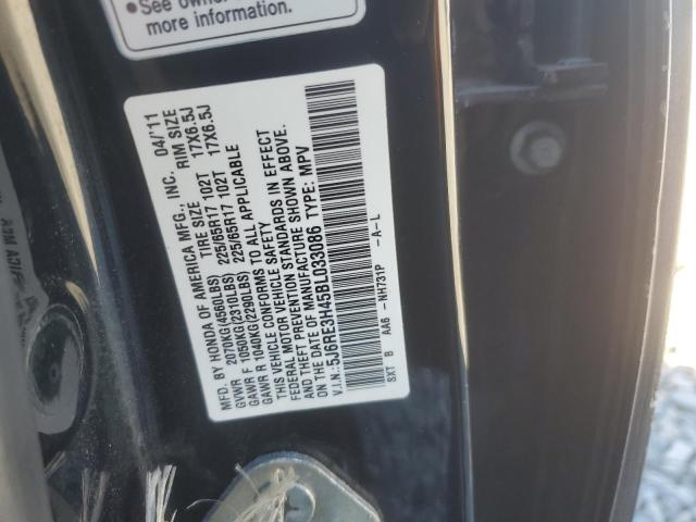 2011 HONDA CR-V SE #3296335428