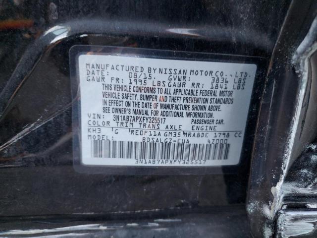 2015 NISSAN SENTRA S #3311462261