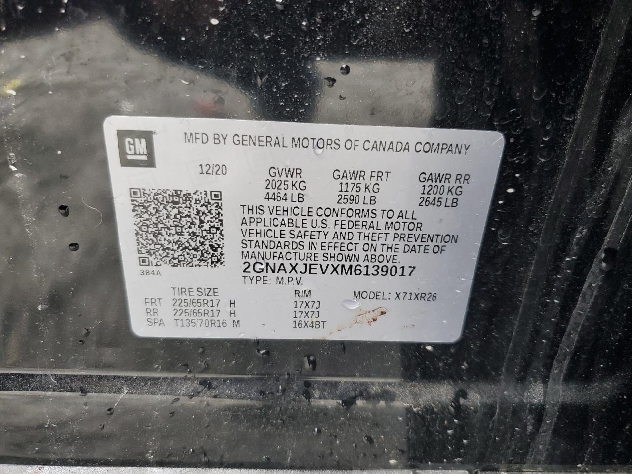 CHEVROLET EQUINOX LT