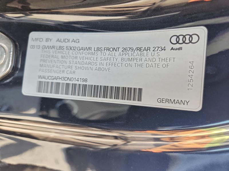 2013 AUDI S5 PREMIUM #3297495256