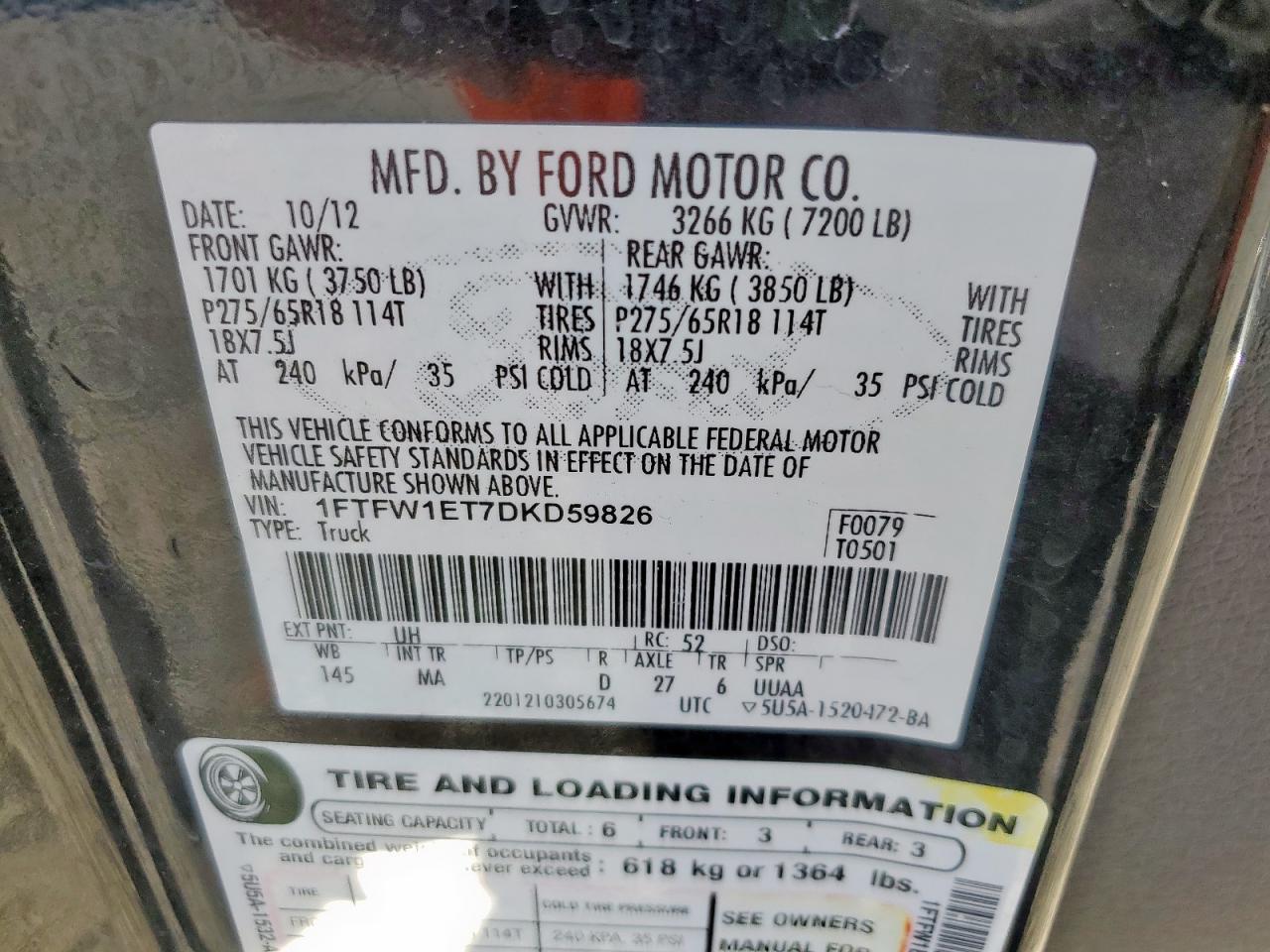 FORD F-150 SUPERCREW