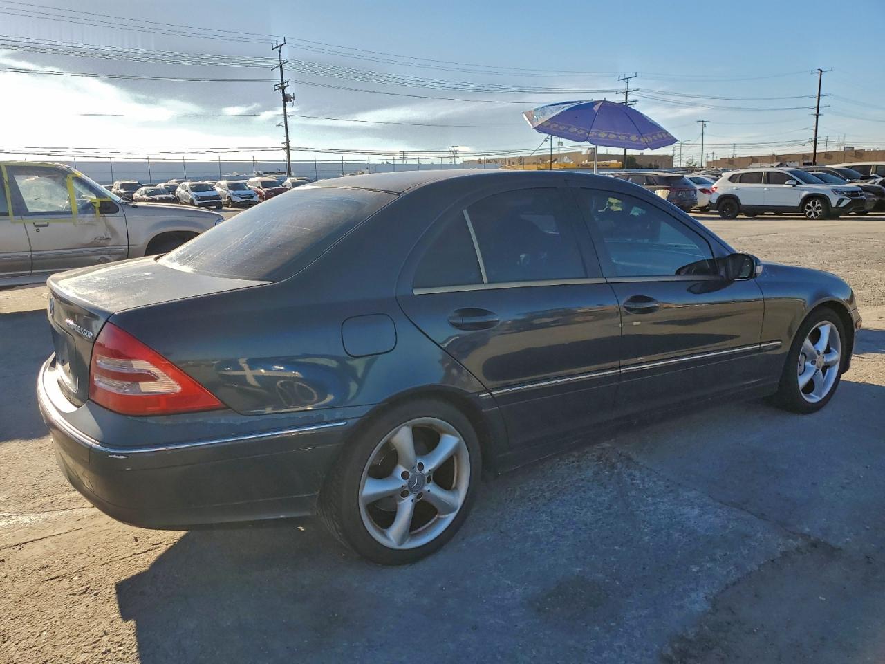 Lot #3309605599 2004 MERCEDES-BENZ C 230K SPO