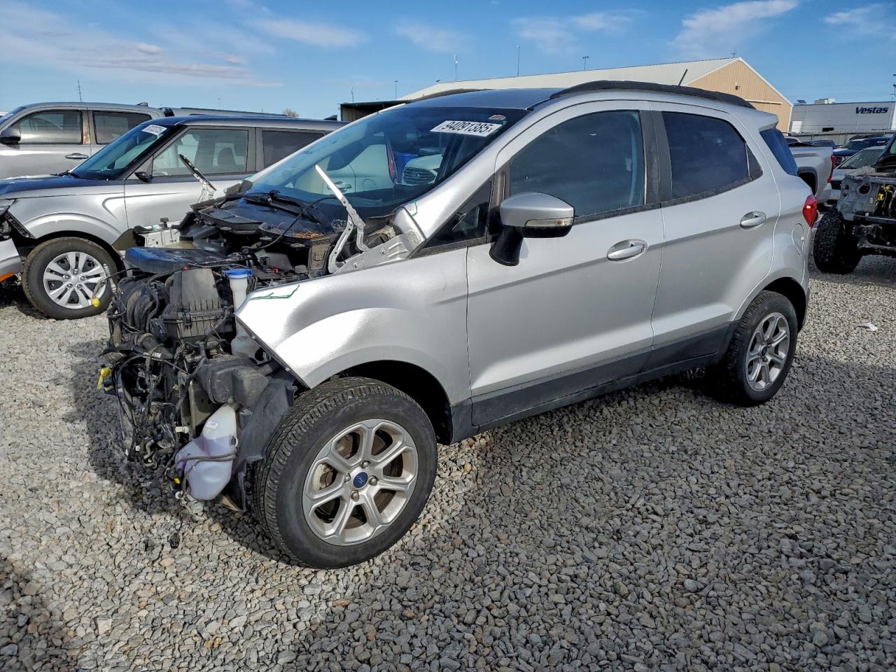 Lot #3319407653 2020 FORD ECOSPORT S