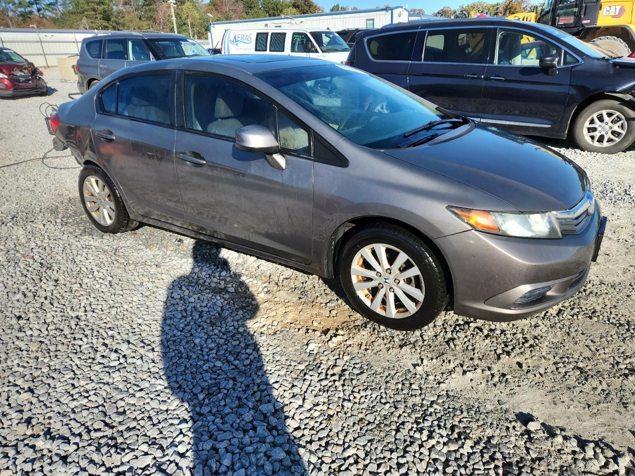 Lot #3284673441 2012 HONDA CIVIC EX