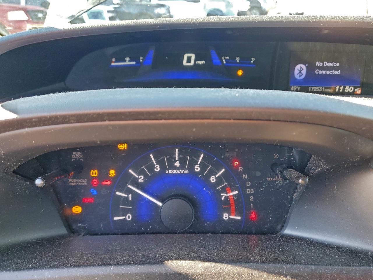 Lot #3315985089 2013 HONDA CIVIC LX