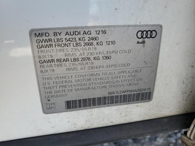 2017 AUDI Q5 PREMIUM #3296902814