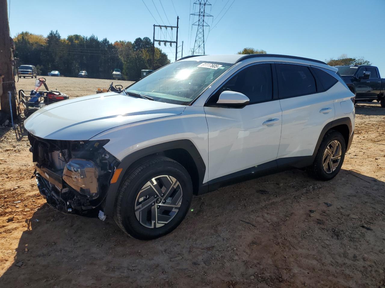 Lot #3308229154 2025 HYUNDAI TUCSON BLU