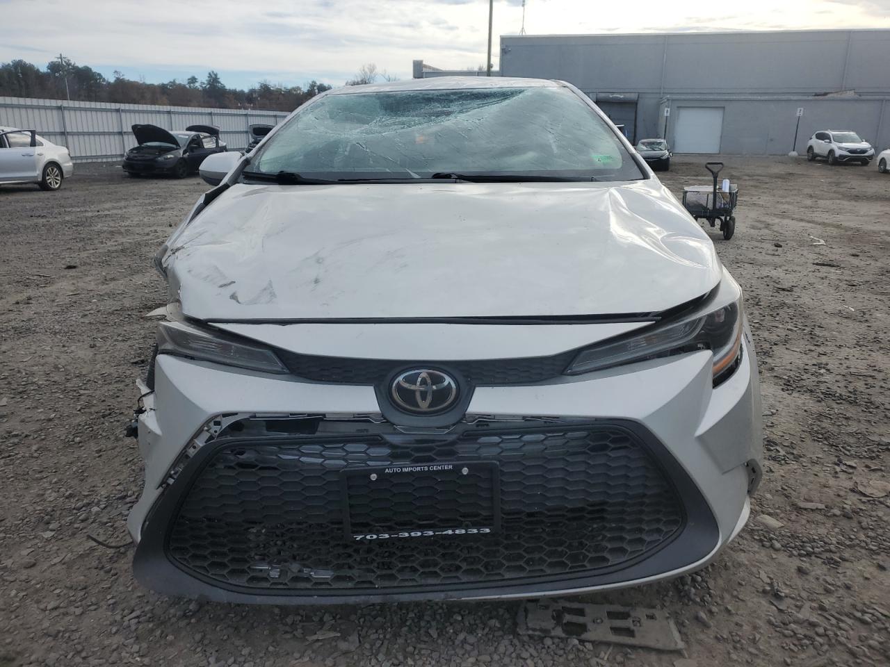 Lot #3301847353 2021 TOYOTA COROLLA LE