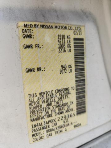 2013 NISSAN ALTIMA 2.5 - 1N4AL3AP6DC229365