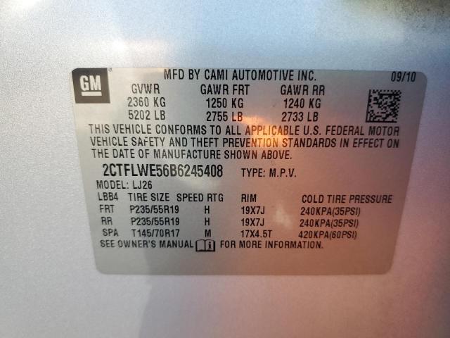 2011 GMC TERRAIN SL #3308222156