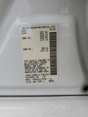 2016 NISSAN ALTIMA 2.5 #3291340132