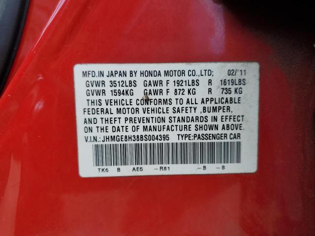 2011 HONDA FIT #3303840516