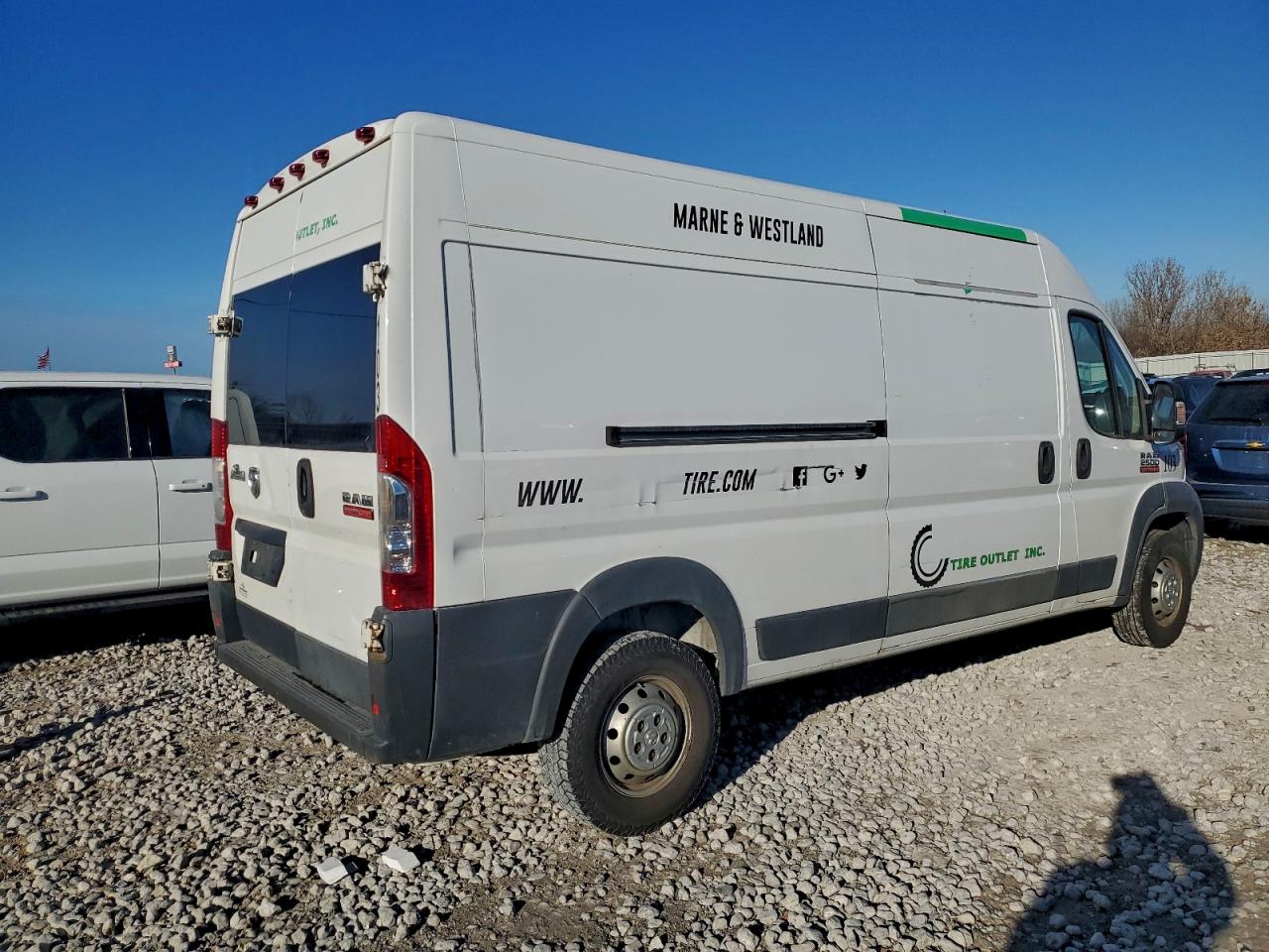 Lot #3310453304 2017 RAM PROMASTER