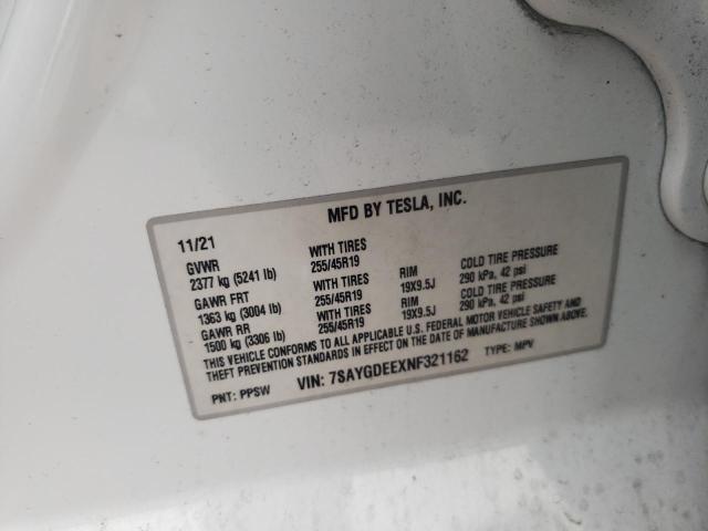 2022 TESLA MODEL Y #3302890958