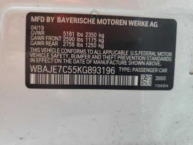 2019 BMW 540 XI #3305459073