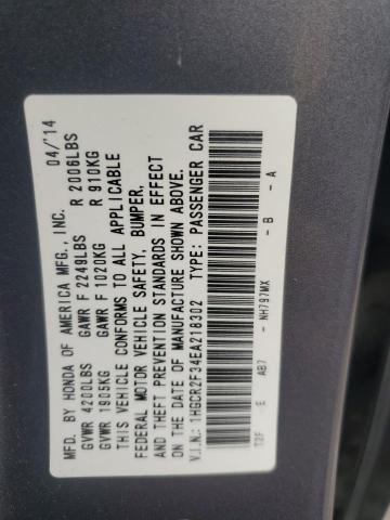 2014 HONDA ACCORD LX #3290473782