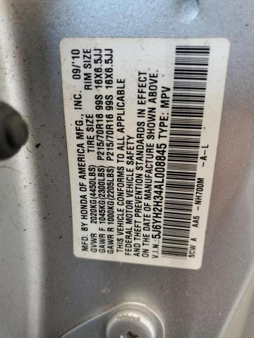 2010 HONDA ELEMENT LX - 5J6YH2H34AL008845