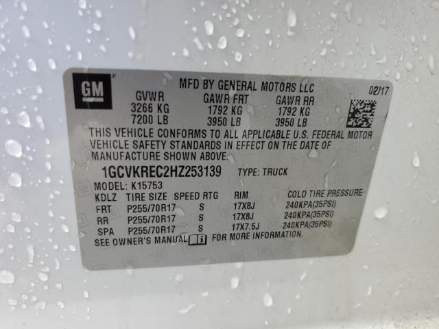 2017 CHEVROLET SILVERADO #3284671361