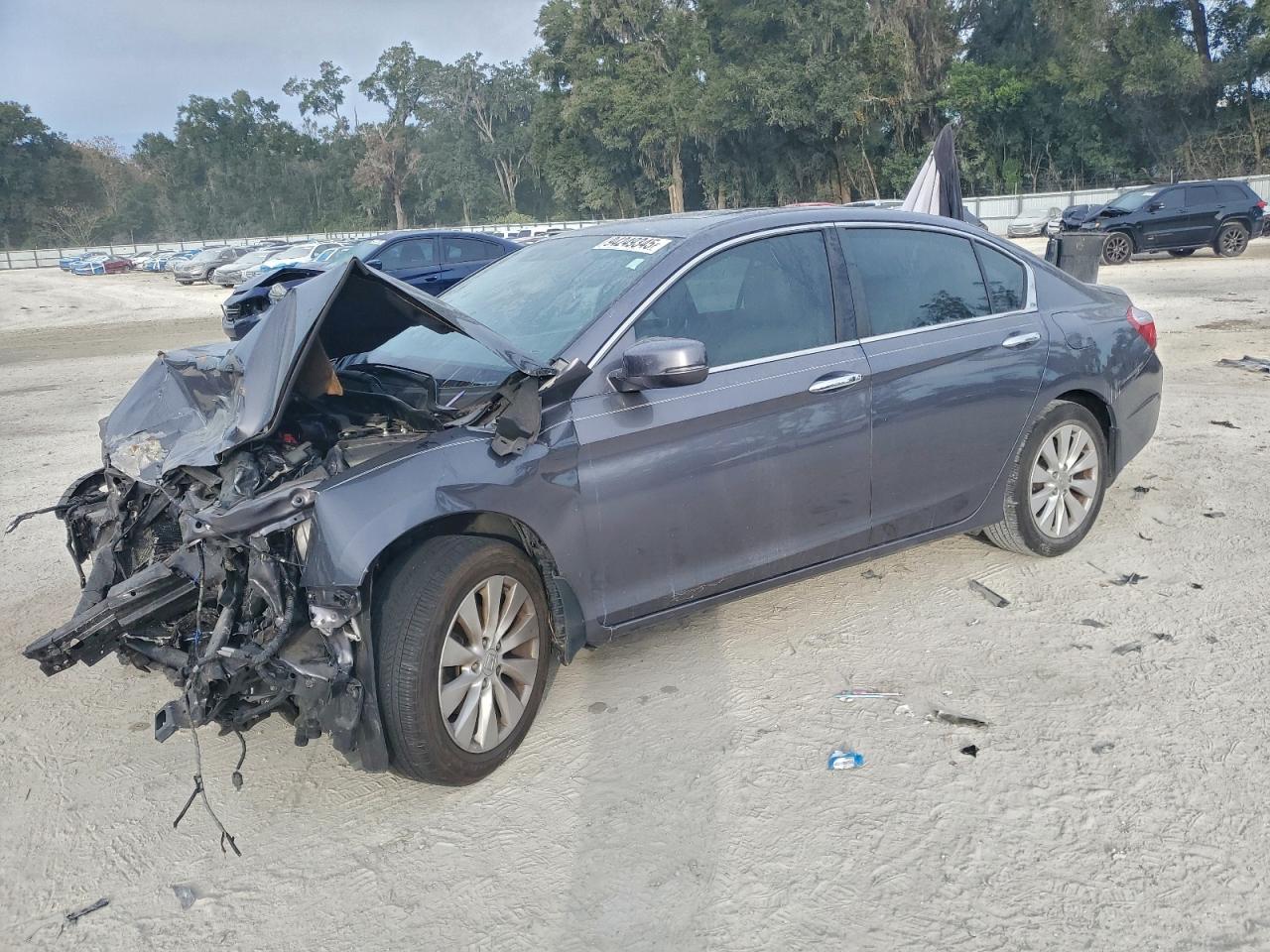 Lot #3301805386 2015 HONDA ACCORD EXL