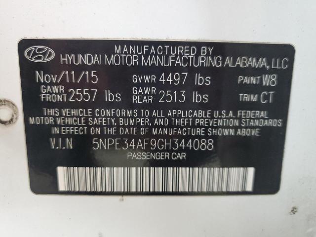 2016 HYUNDAI SONATA SPO - 5NPE34AF9GH344088