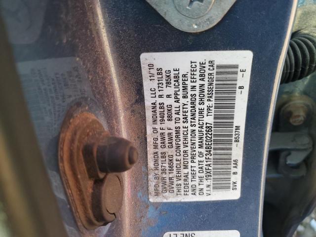 2011 HONDA CIVIC VP #3290699551