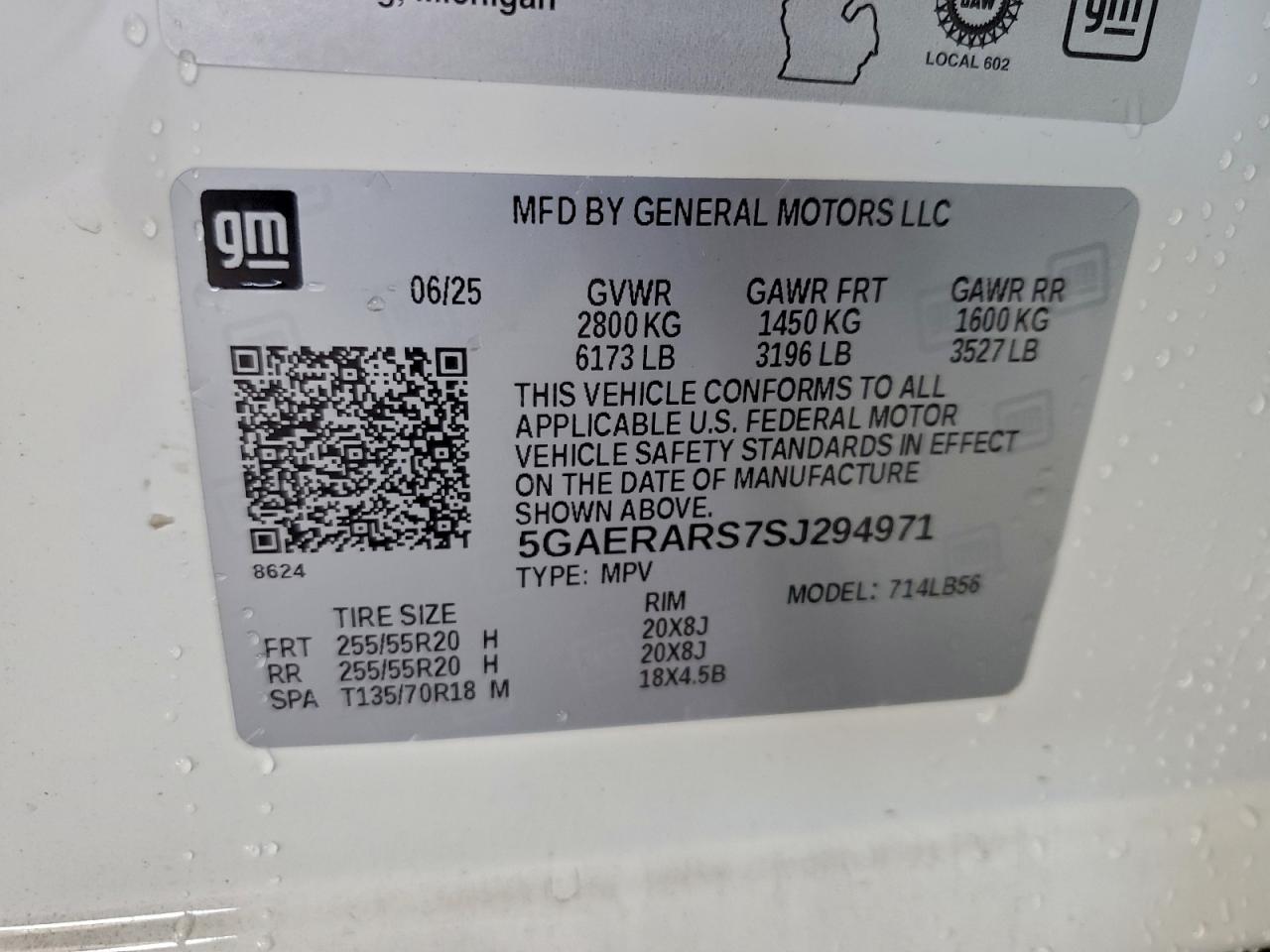 Lot #3312369773 2025 BUICK ENCLAVE PR