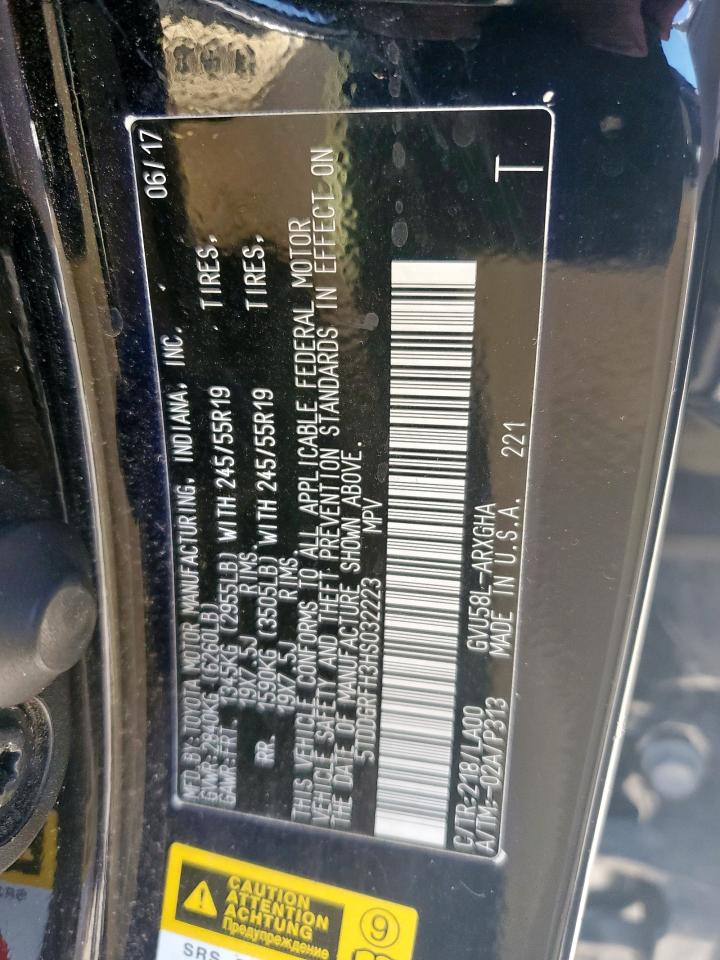 TOYOTA HIGHLANDER HYBRID LIMITED