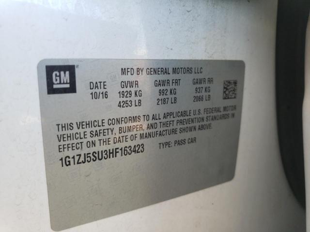 2017 CHEVROLET MALIBU HYB #3304021603