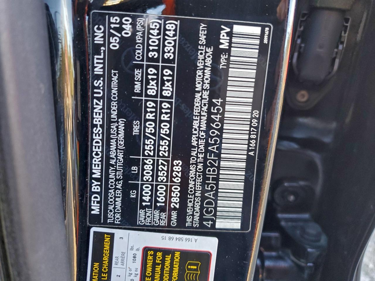 MERCEDES-BENZ M-CLASS 350 4MATIC