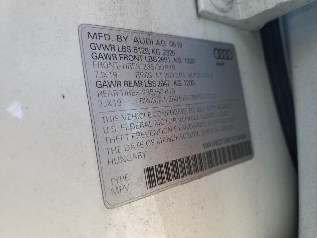 2019 AUDI Q3 PRESTIG WA1FECF3XK1074564