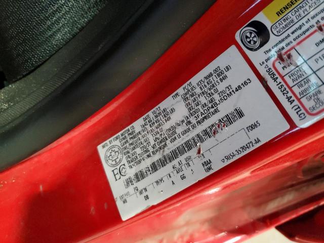 2013 FORD FIESTA SE - 3FADP4BJ5DM148163