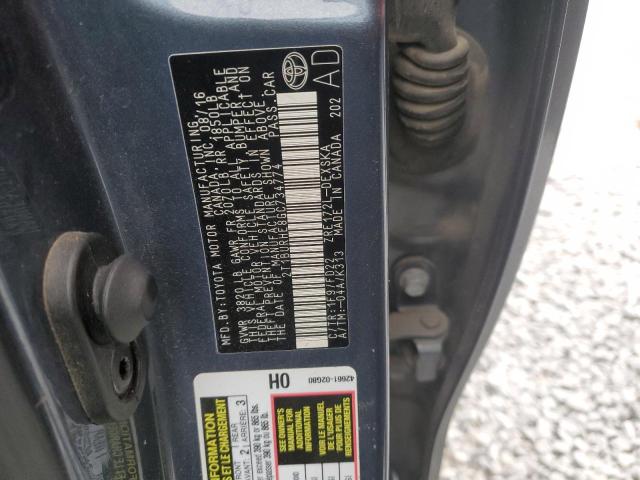 2016 TOYOTA COROLLA L #3290482482