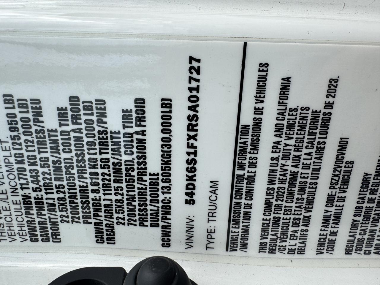 Lot #3305315325 2024 ISUZU FTR