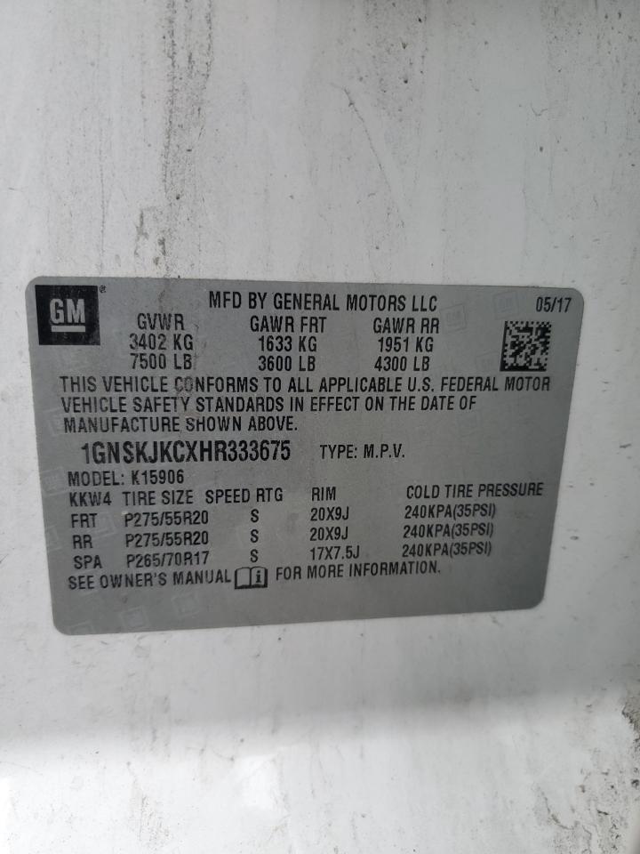 CHEVROLET SUBURBAN K1500 PREMIER