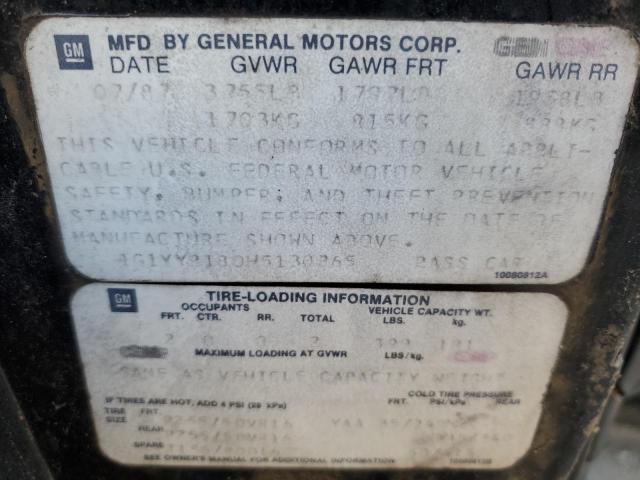 1987 CHEVROLET CORVETTE #3291390167