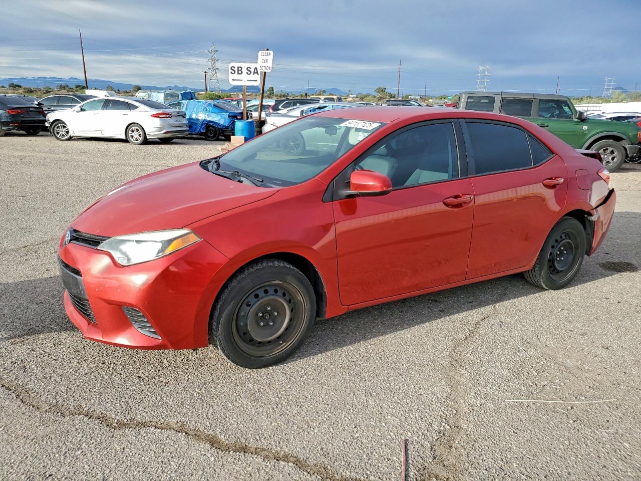 Lot #3302699011 2015 TOYOTA COROLLA L