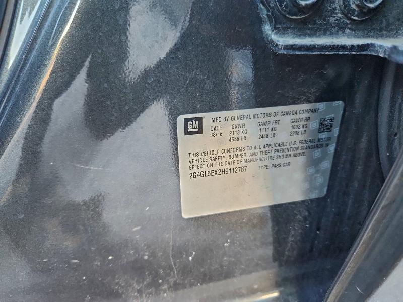 2017 BUICK REGAL SPOR #3301882434