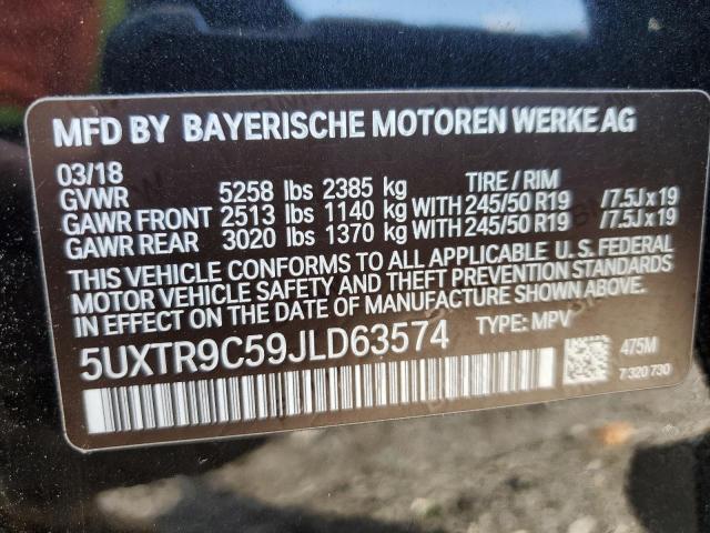 2018 BMW X3 XDRIVE3 #3310543068