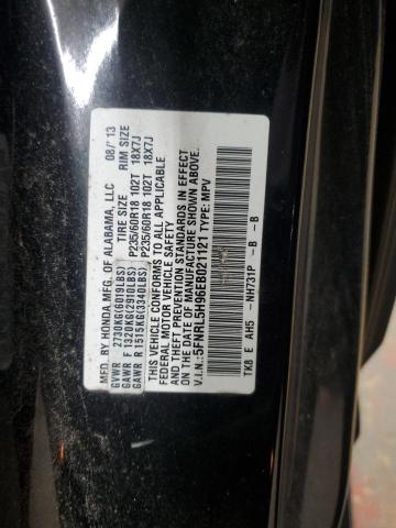 2014 HONDA ODYSSEY TO - 5FNRL5H96EB021121