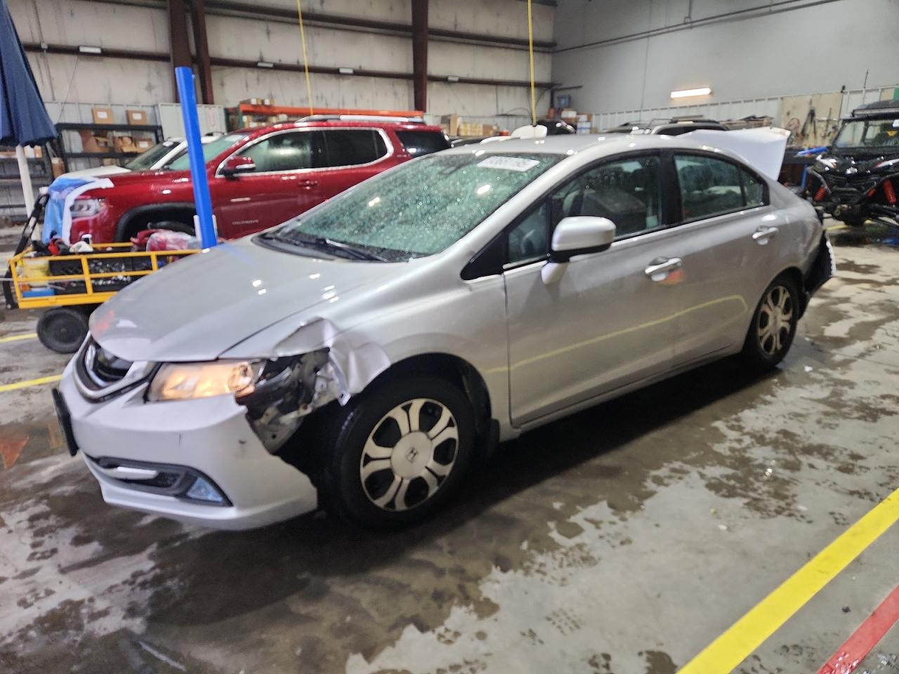 Lot #3301797354 2015 HONDA CIVIC HYBR