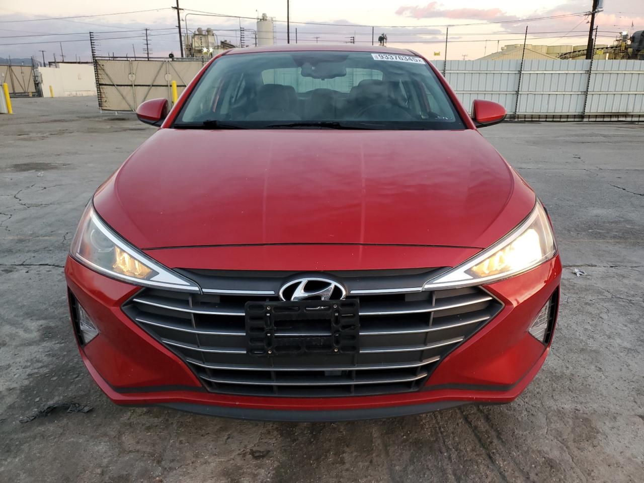 Lot #3315989120 2020 HYUNDAI ELANTRA SE