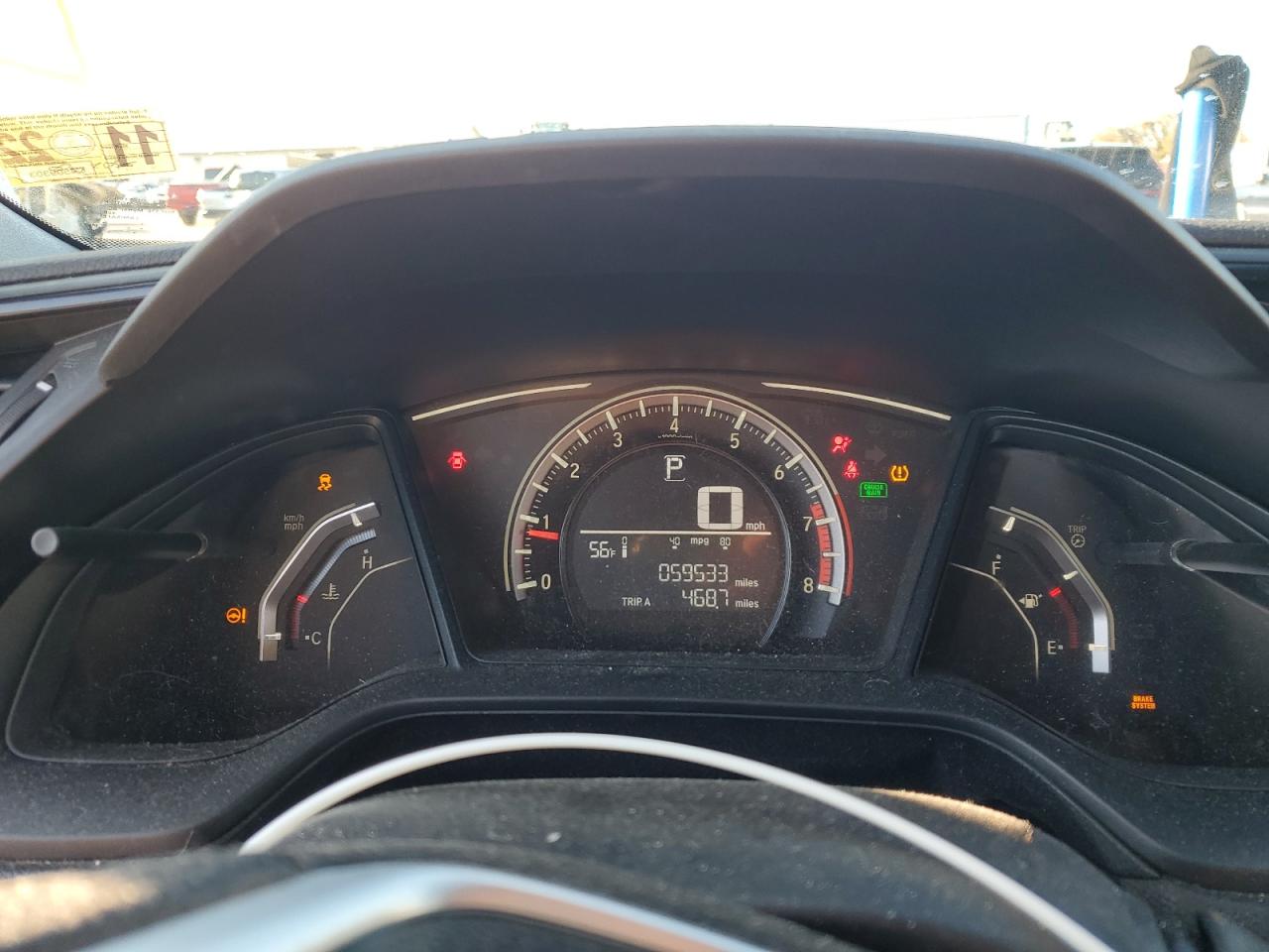 Lot #3301808353 2017 HONDA CIVIC LX