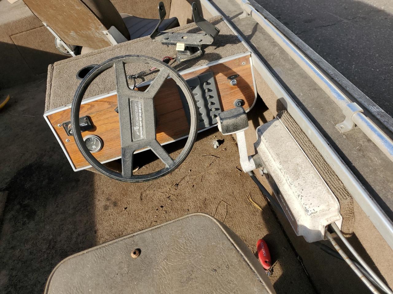 Lot #3291376150 1978 SEA NYMPH BOAT W/TRL