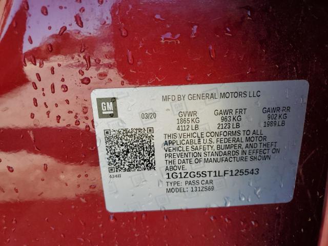 2020 CHEVROLET MALIBU RS #3303975717