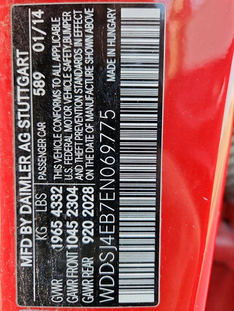 2014 MERCEDES-BENZ CLA 250 #3281389007